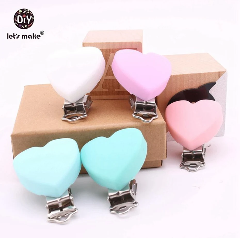 Let's Make 5pcs Pacifier Chain Clip Silicone Selectable Silicone Teething Beads Suspender Clip Baby Teether Necklace Accessories
Let's Make 5pcs Pacifier Chain Clip Silicone Selectable Silicone Teething Beads Suspender Clip Baby Teether Necklace Accessories