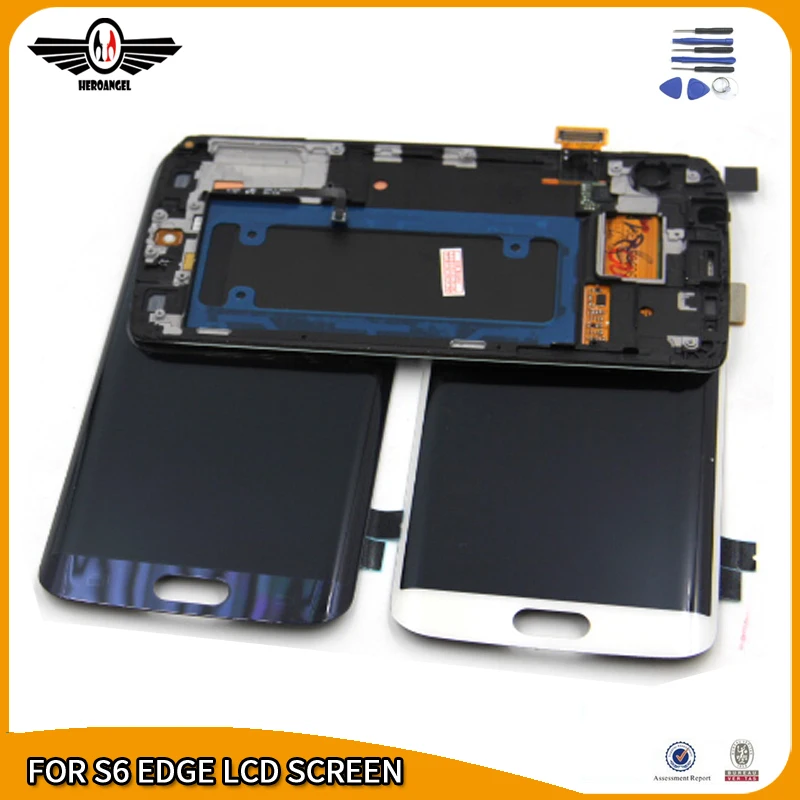 Top Quality For Samsung Galaxy S6 Edge LCD Display Touch Screen Digitizer Assembly For G925 G925F White/Blue/Gold
Top Quality For Samsung Galaxy S6 Edge LCD Display Touch Screen Digitizer Assembly For G925 G925F White/Blue/Gold