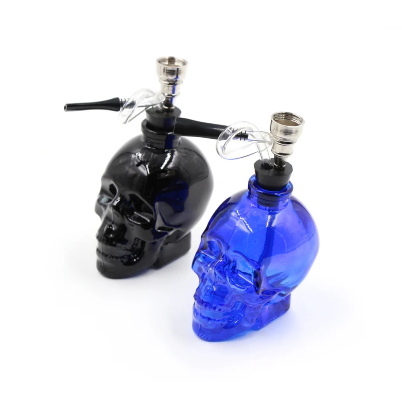 The fashionable skull head individual character modelling hookah tobacco implement, new creative glass product tobacco hookah,
The fashionable skull head individual character modelling hookah tobacco implement, new creative glass product tobacco hookah,