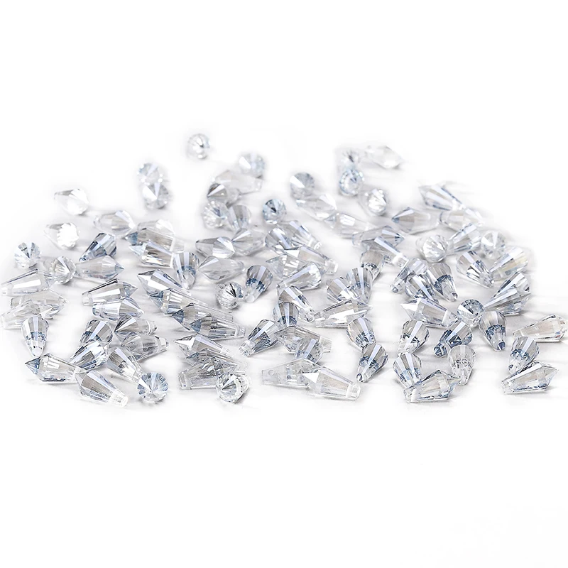 NEW Triangle Cone Crystal Beads AB 10pcs 6*12mm Austria Crystal Beads Charm Glass Beads Jewelry Making DIY C-6
NEW Triangle Cone Crystal Beads AB 10pcs 6*12mm Austria Crystal Beads Charm Glass Beads Jewelry Making DIY C-6
