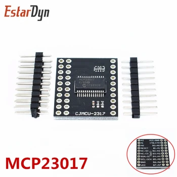 10pcs MCP23017 Serial Interface Module IIC I2C SPI MCP23S17 Bidirectional 16-Bit I/O Expander Pins 10Mhz Serial Interface Module
10pcs MCP23017 Serial Interface Module IIC I2C SPI MCP23S17 Bidirectional 16-Bit I/O Expander Pins 10Mhz Serial Interface Module