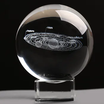Crystal Ball Quartz Glass Ball Solar System Galactic System Ball Creative Laser Engraved Fashion Home Decoration
Crystal Ball Quartz Glass Ball Solar System Galactic System Ball Creative Laser Engraved Fashion Home Decoration