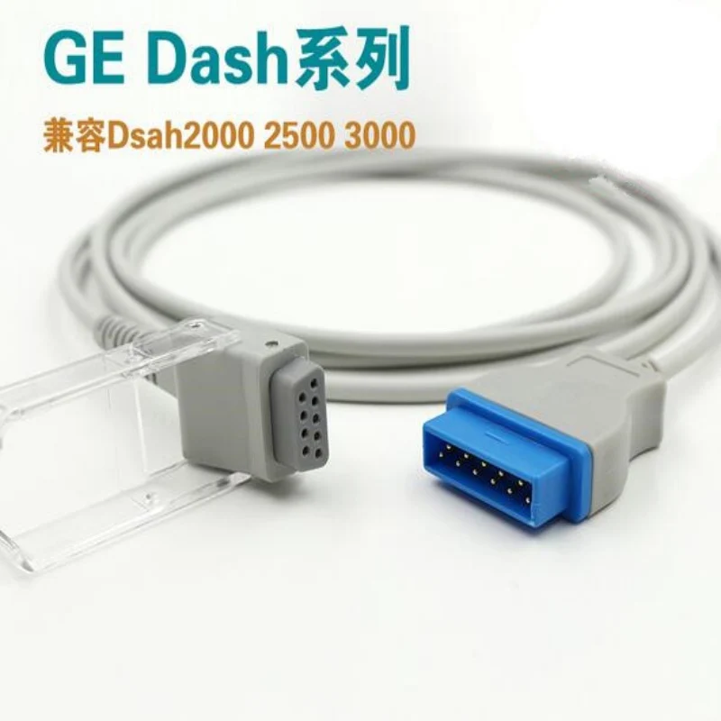 Free Shipping Compatibe for GE 11pin Dash 2000/2500/3000 With Nellcor Oximax to DB9PIN Spo2 Adapter Cable Spo2 Extension Cable
Free Shipping Compatibe for GE 11pin Dash 2000/2500/3000 With Nellcor Oximax to DB9PIN Spo2 Adapter Cable Spo2 Extension Cable