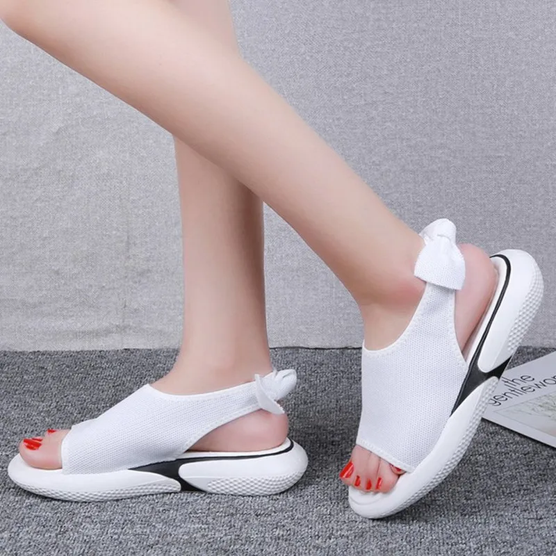 2019 summer new style fashion bow personality sandals female flat woven mixed with casual shoes Fish mouth sandals
2019 summer new style fashion bow personality sandals female flat woven mixed with casual shoes Fish mouth sandals