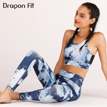 Dragon Fit Printed Elastic Ypga Tracksuit Women Sportswear Running Workout Fitness Pant And Sport Bra Quick Drying Two Piece Set
Dragon Fit Printed Elastic Ypga Tracksuit Women Sportswear Running Workout Fitness Pant And Sport Bra Quick Drying Two Piece Set