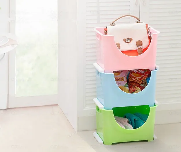 1PC Stackable Storage Basket Fruit and Vegetable Storage Bins Plastic Stereo Type Kitchen Storage Boxes OK 0217
1PC Stackable Storage Basket Fruit and Vegetable Storage Bins Plastic Stereo Type Kitchen Storage Boxes OK 0217
