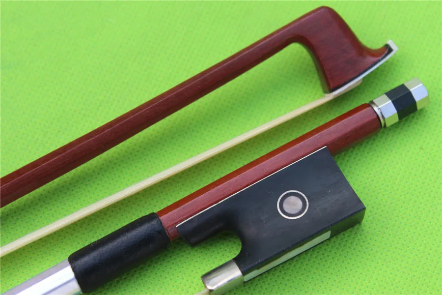 X-002 # 1 -Violin-Bow-Model-Ebony-Fr o g Brazil wood -Sandalwood-Round-Stick-New-4-4
X-002 # 1 -Violin-Bow-Model-Ebony-Fr o g Brazil wood -Sandalwood-Round-Stick-New-4-4