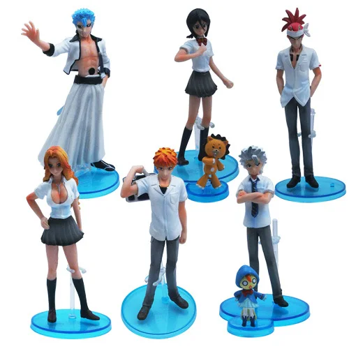 6pcs/lot Cartoon Bleach Abarai Renji Rangiku Figure Set Good Gift For Boy Free Shipping
6pcs/lot Cartoon Bleach Abarai Renji Rangiku Figure Set Good Gift For Boy Free Shipping