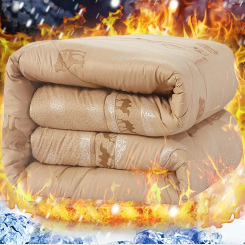 Camel wool comforter warm winter wool quilt luxury thicken stitching comforter/duvet/blanket
Camel wool comforter warm winter wool quilt luxury thicken stitching comforter/duvet/blanket