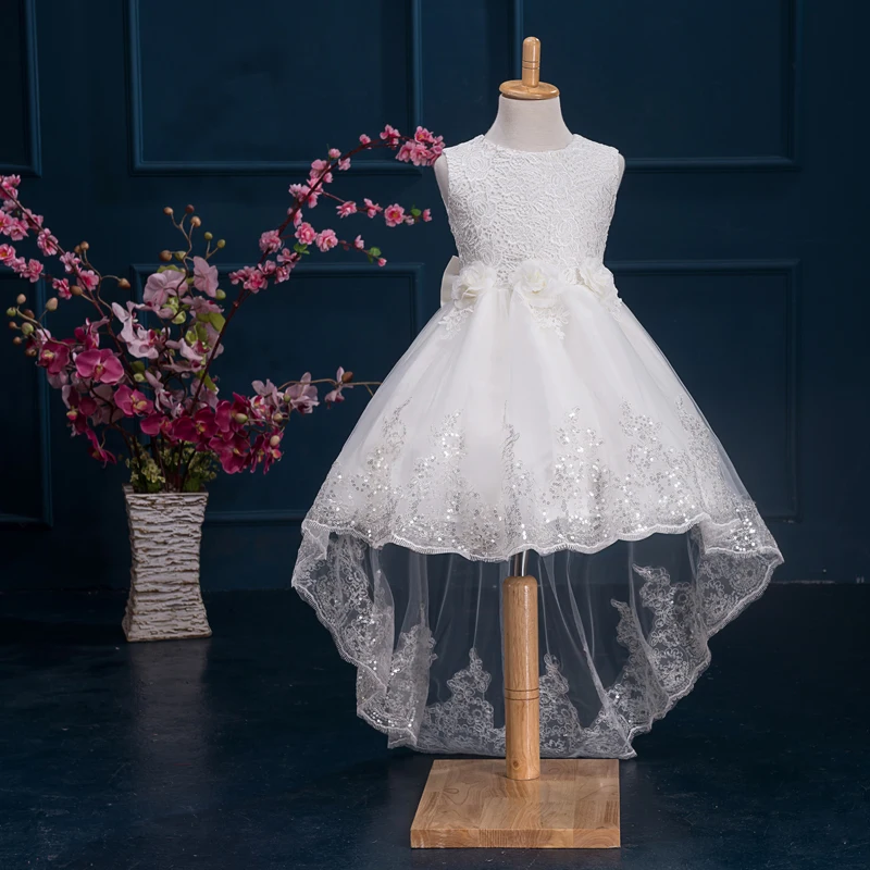 2017 New Flower Girl Dresses for Wedding Short Front Long Back Communion Party Pageant Dress Girls Kids/Child Birthday Dress
2017 New Flower Girl Dresses for Wedding Short Front Long Back Communion Party Pageant Dress Girls Kids/Child Birthday Dress