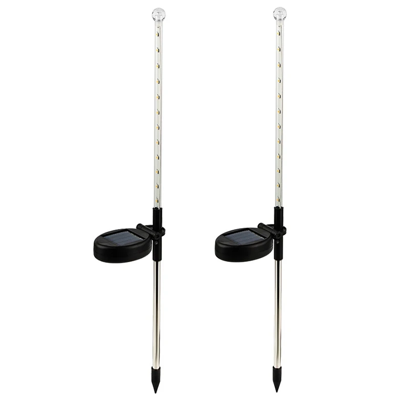 2Pcs Led Solar Garden Lights Romantic Pile Lights Meteor Rain Garden Decoration Lights Outdoor Lawn Light Piles
2Pcs Led Solar Garden Lights Romantic Pile Lights Meteor Rain Garden Decoration Lights Outdoor Lawn Light Piles