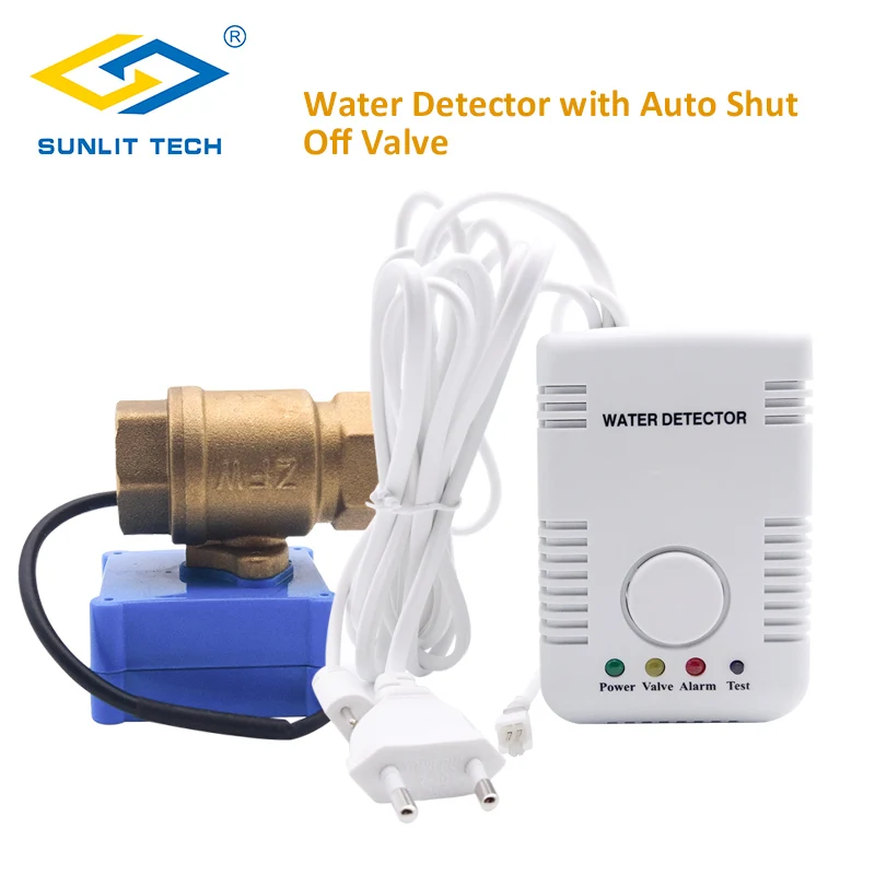 Home Smart Water Leakage Detector with Automatic Water Shut Off Valve DN15 for Home Kitchen Security Alarm Water Sensor System
Home Smart Water Leakage Detector with Automatic Water Shut Off Valve DN15 for Home Kitchen Security Alarm Water Sensor System