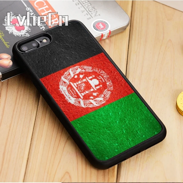 LvheCn чехол для телефона с афганским флагом iPhone 5 6 s 7 8 plus 11 12 Pro X XR XS Max Samsung Galaxy S6 S7 S8 S9
