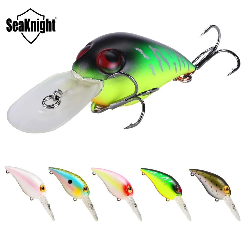 SeaKnight SK002 5PCS Crank Fishing Lure 11g 50mm 0-1.8M Hard Bait Chubby Carp Fishing Baits Set Long Tongue Crank Wobblers Lures
SeaKnight SK002 5PCS Crank Fishing Lure 11g 50mm 0-1.8M Hard Bait Chubby Carp Fishing Baits Set Long Tongue Crank Wobblers Lures