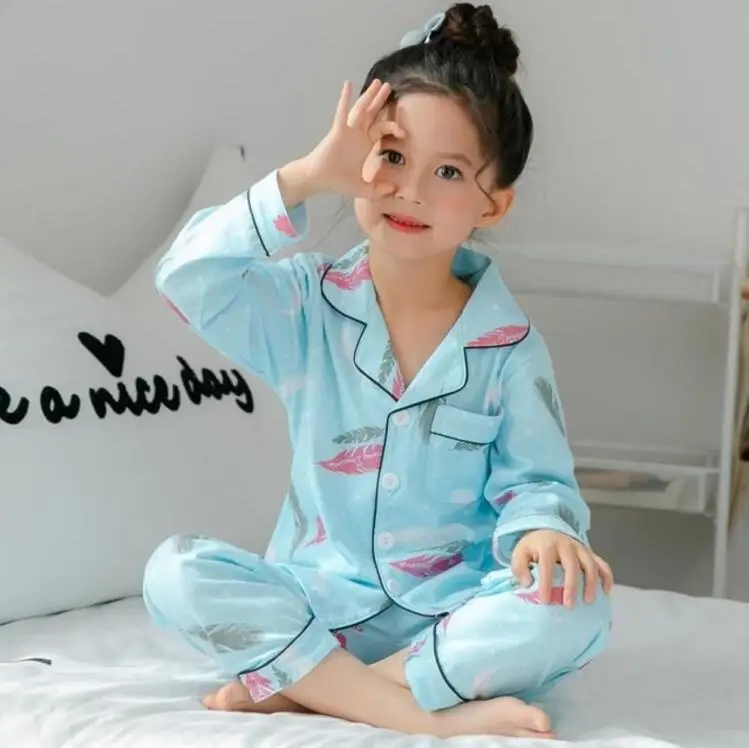 Spring Child Cothing 2019 Girls Pajamas Suit Cartoon Cardigan Children Clothing Set Cotton Baby Pijamas Kids Pyjamas Sets
Spring Child Cothing 2019 Girls Pajamas Suit Cartoon Cardigan Children Clothing Set Cotton Baby Pijamas Kids Pyjamas Sets