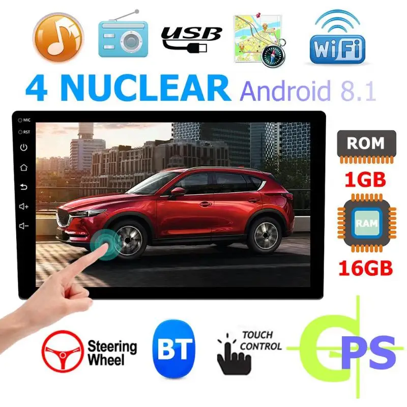 8.1inch Car Multimedia Player Andriod Navigation HD Autoradio WiFi USB FM Car Audio Radio Stereo
8.1inch Car Multimedia Player Andriod Navigation HD Autoradio WiFi USB FM Car Audio Radio Stereo