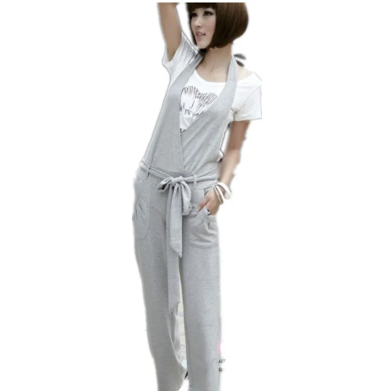 Free Shipping 2014 New Fashion ol Rompers For Women Cotton Plus Size XXXL 6XL Bib Pants Jumpsuit Halterneck Black And Grey Pants
Free Shipping 2014 New Fashion ol Rompers For Women Cotton Plus Size XXXL 6XL Bib Pants Jumpsuit Halterneck Black And Grey Pants