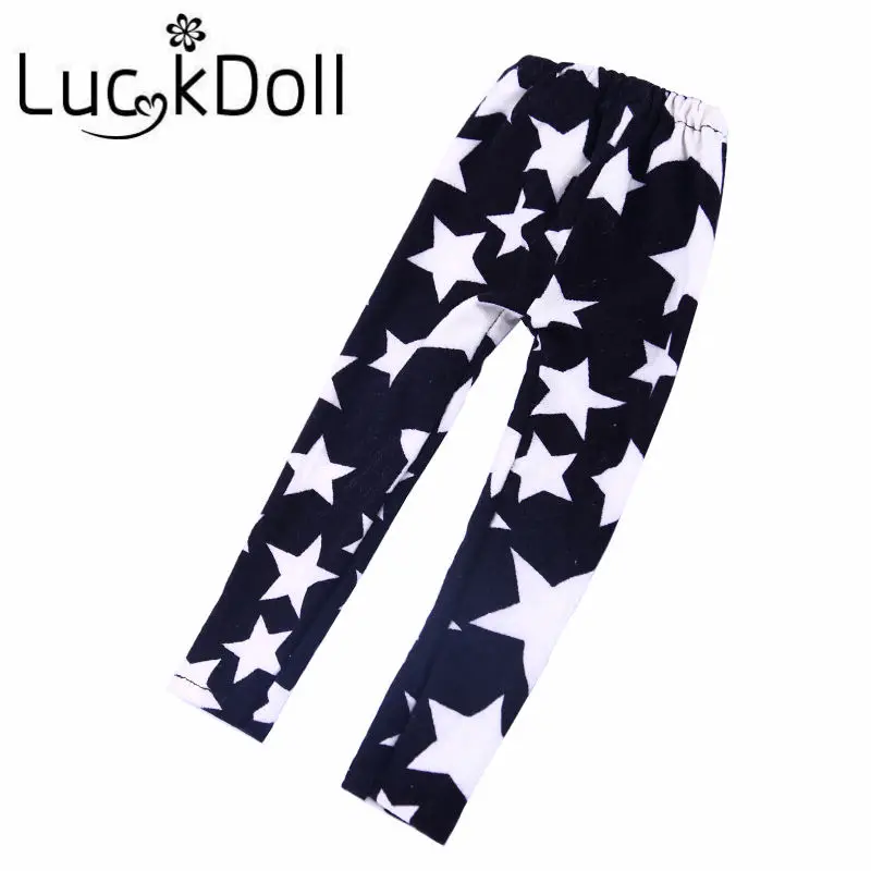 LUCKDOLL Fashion Printed Leggings Fit 18 Inch American 43cm Baby Doll Clothes Accessories,Girls Toys,Generation,Birthday Gift
LUCKDOLL Fashion Printed Leggings Fit 18 Inch American 43cm Baby Doll Clothes Accessories,Girls Toys,Generation,Birthday Gift