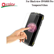Kolor dla Blackview BV6800 Pro szkło hartowane 9H z przodu ochraniacz ekranu ze szkła 5.7 ''dla Blackview BV6800 Pro Ultra -cienki Film(China)