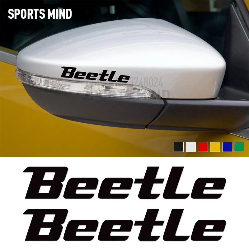 2 Pieces Car Styling Rearview Mirror Automobiles Car Sticker Decal For Volkswagen Beetle Rline TDI TSI Car Accessories
2 Pieces Car Styling Rearview Mirror Automobiles Car Sticker Decal For Volkswagen Beetle Rline TDI TSI Car Accessories