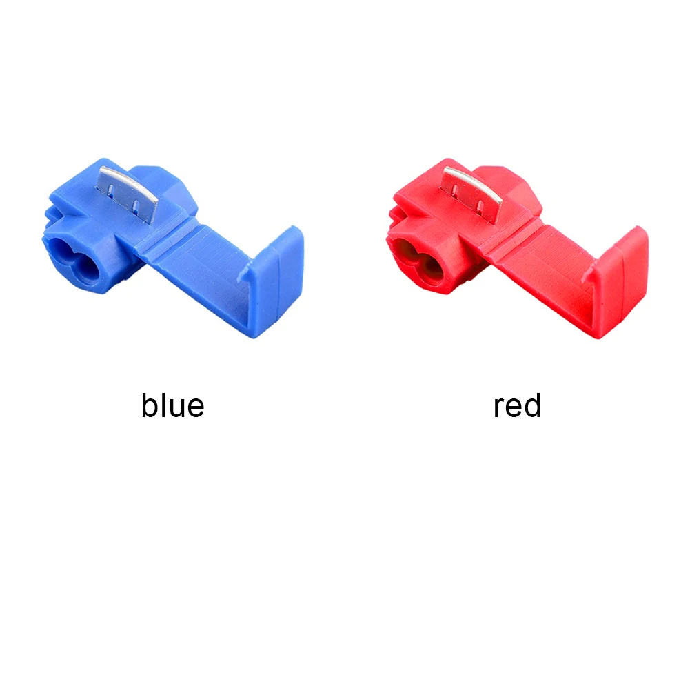 50pcs Wire terminals quick connector Red 18-22/ Blue14-18AWG Electrical Terminals Tap lock Assortment Wire Connectors
50pcs Wire terminals quick connector Red 18-22/ Blue14-18AWG Electrical Terminals Tap lock Assortment Wire Connectors