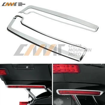 Chrome Tour-Pak Side Marker Light Trim case for Harley Tri Electra Glide Model 2014-later
Chrome Tour-Pak Side Marker Light Trim case for Harley Tri Electra Glide Model 2014-later
