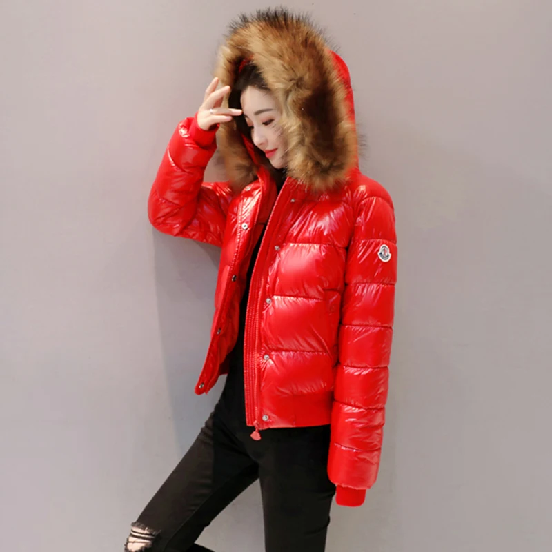 2019 New Winter Jacket Cotton Jacket Women's Cotton Padded Slim Coat Women Parkas Thick Female Outerwear Red Black Clothing
2019 New Winter Jacket Cotton Jacket Women's Cotton Padded Slim Coat Women Parkas Thick Female Outerwear Red Black Clothing