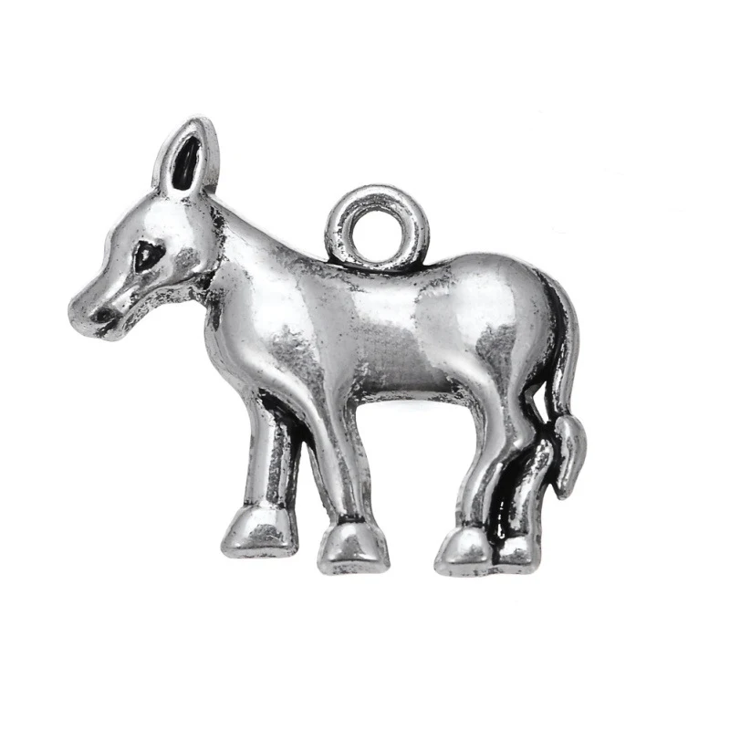 50PCS Exquisite Tibetan Silver Donkey Animal Charms Fit For DIY Jewelry Making Necklace&Bracelet Wholesale Jewelry
50PCS Exquisite Tibetan Silver Donkey Animal Charms Fit For DIY Jewelry Making Necklace&Bracelet Wholesale Jewelry