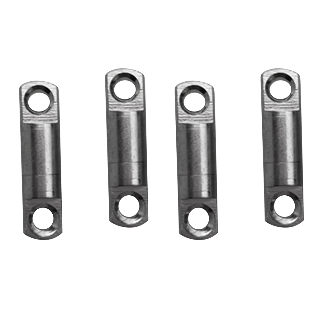 4 Pcs 23 mm Premium Diving Finger Reel Line 360 Degree Rotatable Swivels for Scuba Diving Fishing Snorkeling Stainless Steel
