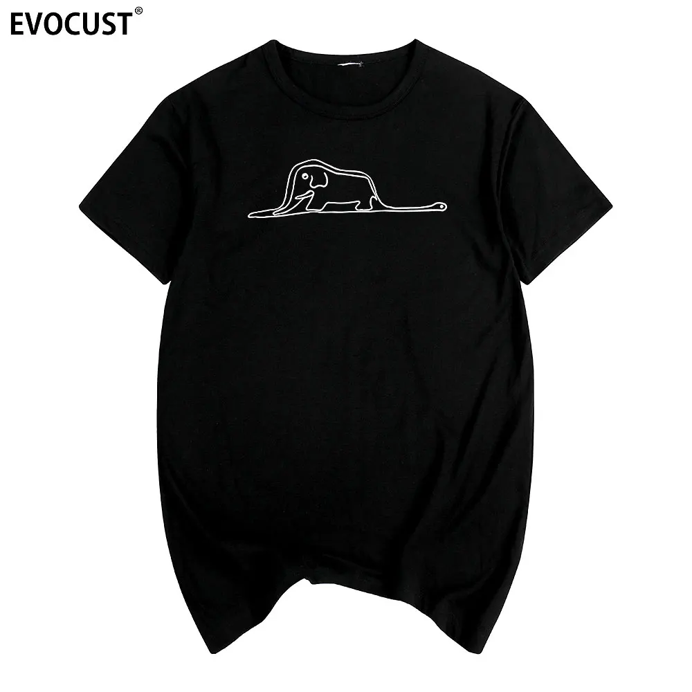 The Little Prince Boa constrictors eating an elephant Summer print T-shirt Cotton Men T shirt New women TEE
The Little Prince Boa constrictors eating an elephant Summer print T-shirt Cotton Men T shirt New women TEE