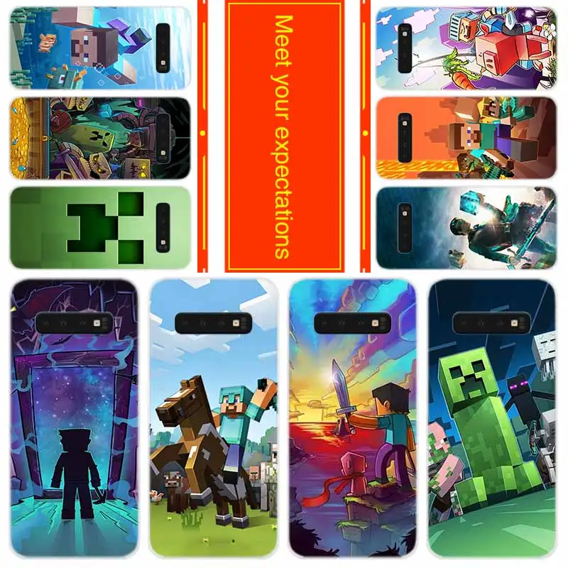Phone for Samsung Galaxy S10 E S9 S8 Plus S7 s6 Edge s10 plus s5 Note 10 9 8 Cover Case Minecraft funny
Phone for Samsung Galaxy S10 E S9 S8 Plus S7 s6 Edge s10 plus s5 Note 10 9 8 Cover Case Minecraft funny