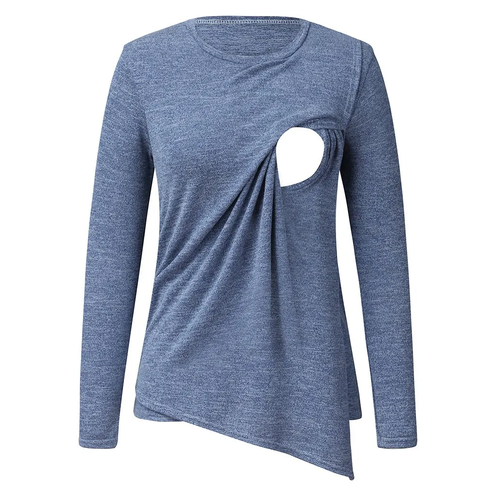 ARLONEET Women's maternity Nursing Top clothes pregnant solid blouse breastfeeding Long Sleeve Shirt borstvoeding tops CJ19
ARLONEET Women's maternity Nursing Top clothes pregnant solid blouse breastfeeding Long Sleeve Shirt borstvoeding tops CJ19