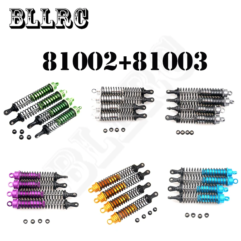 4PCS HSP RC Car 1:8 Aluminum alloy 81002 and 81003 shock absorber set suitable for RC car 1/8 hsp 94081 94083 94087 94088
4PCS HSP RC Car 1:8 Aluminum alloy 81002 and 81003 shock absorber set suitable for RC car 1/8 hsp 94081 94083 94087 94088