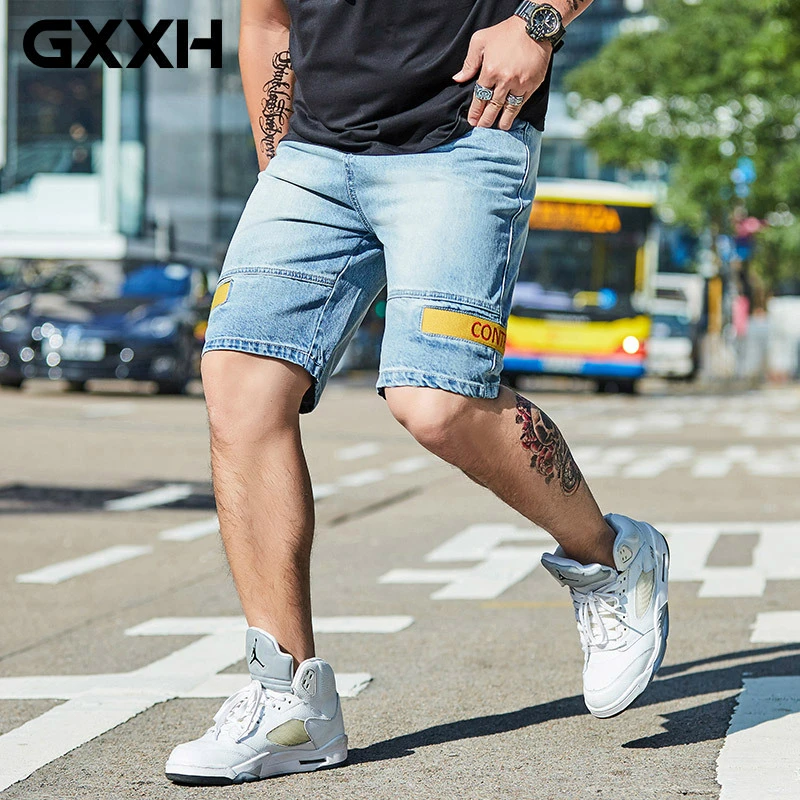 GXXH Summer Fashion Mens Jeans Plus Size Denim Shorts Size 2XL 3XL 4XL 5XL 6XL Big Tall Casual Ribbon Embroidered Denim Shorts
GXXH Summer Fashion Mens Jeans Plus Size Denim Shorts Size 2XL 3XL 4XL 5XL 6XL Big Tall Casual Ribbon Embroidered Denim Shorts