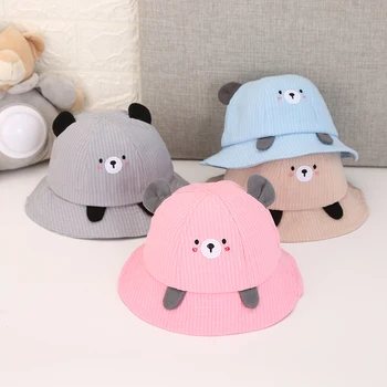 Soft Cotton Summer Baby Sun Hat Cartoon Bear Baby Caps Infant Boys Girls Bucket Hat Denim Cotton Toddler Kids Tractor Cap
Soft Cotton Summer Baby Sun Hat Cartoon Bear Baby Caps Infant Boys Girls Bucket Hat Denim Cotton Toddler Kids Tractor Cap