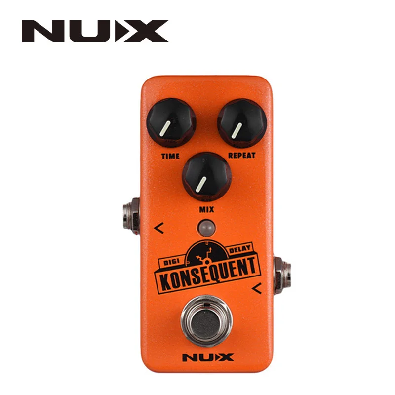 NUX NDD-2 Konsequent Digital Delay Guitar Effect Pedal 800ms Delay Range Tap Tempo Function Full Metal Shell True Bypass Parts
NUX NDD-2 Konsequent Digital Delay Guitar Effect Pedal 800ms Delay Range Tap Tempo Function Full Metal Shell True Bypass Parts