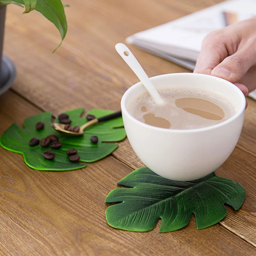 Simulation Leaf Coaster Washable EVA Drinks Non-slip Insulation Pad Decorative Dining Table Bar Desktop Cup Mug Hot Drink Holder
Simulation Leaf Coaster Washable EVA Drinks Non-slip Insulation Pad Decorative Dining Table Bar Desktop Cup Mug Hot Drink Holder