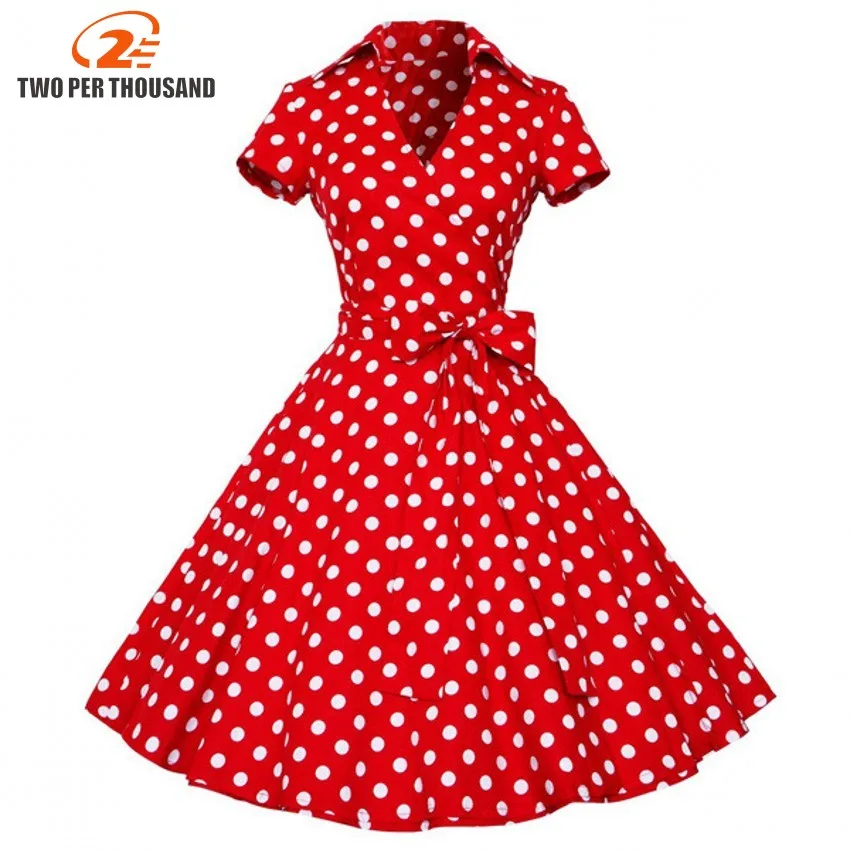 2XL plus size 2018 Summer Women Retro Vintage Pin Up Dresses 50s 60s Polka dots Cotton Dress Short sleeve Vestido de fiesta
2XL plus size 2018 Summer Women Retro Vintage Pin Up Dresses 50s 60s Polka dots Cotton Dress Short sleeve Vestido de fiesta