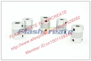 5pcs Shaft Coupling 5*5mm CNC Motor Jaw Shaft Coupler Flexible Coupling D19*L25 for Encoder,Engraving Machine,3D printer
5pcs Shaft Coupling 5*5mm CNC Motor Jaw Shaft Coupler Flexible Coupling D19*L25 for Encoder,Engraving Machine,3D printer