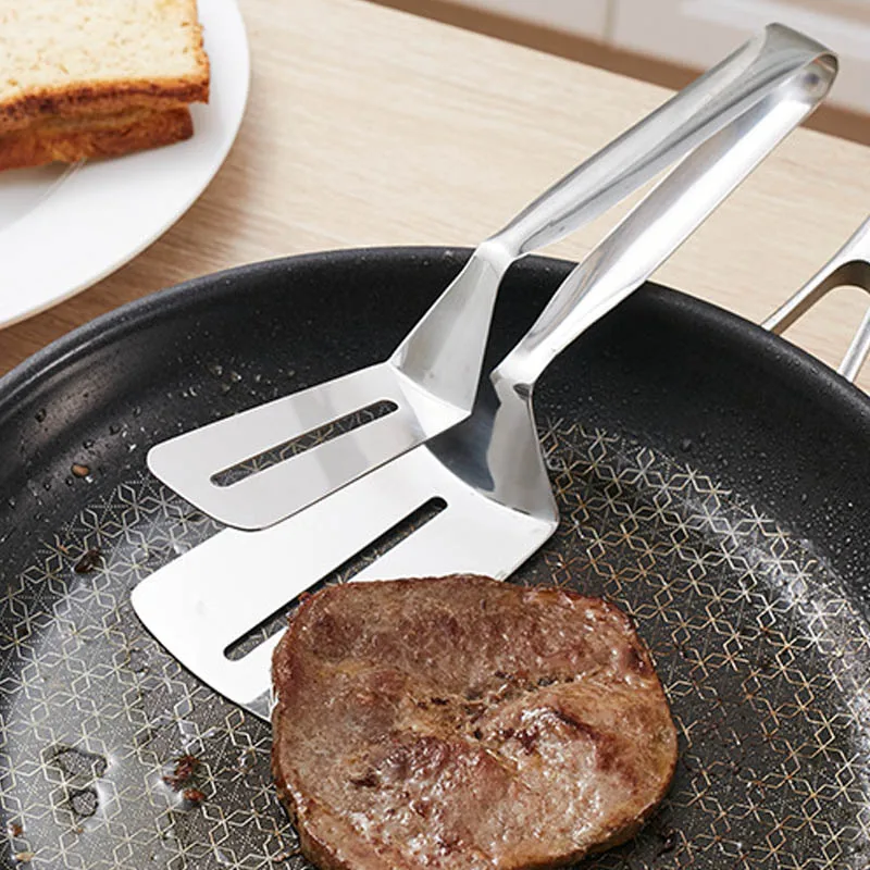 Stainless Steel Bread Clip Multifunctional Food Shovel Anti-Burning Barbecue Camping Cooking
Stainless Steel Bread Clip Multifunctional Food Shovel Anti-Burning Barbecue Camping Cooking