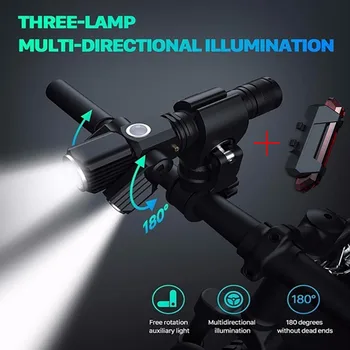 Outdoor LED Rotatable Light Flashlight USB Charging Riding Night Fishing LED Torch Light linterna Ultra Bright torch camping
Outdoor LED Rotatable Light Flashlight USB Charging Riding Night Fishing LED Torch Light linterna Ultra Bright torch camping