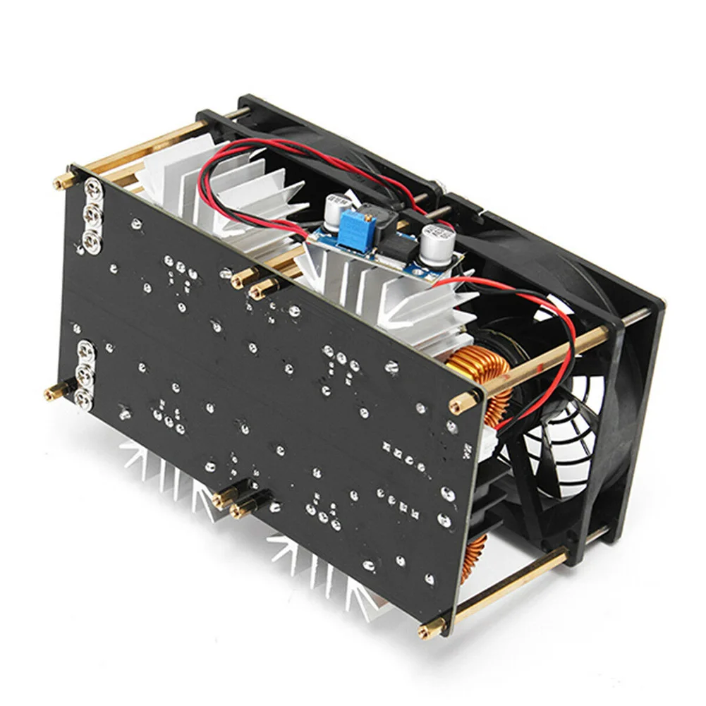 1800W ZVS Black PCB Stable Low Voltage Induction Heating Board Module Plate Electronic Convenient DIY Coil Dual Fans Durable
1800W ZVS Black PCB Stable Low Voltage Induction Heating Board Module Plate Electronic Convenient DIY Coil Dual Fans Durable