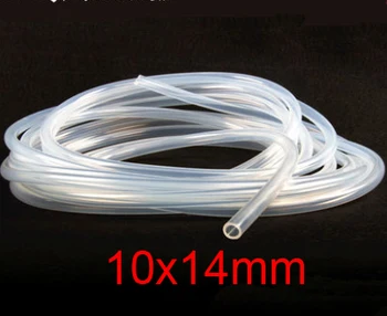 10mm ID 14mm OD Transparent Food Grade Medical Use FDA Silicone Rubber Flexible Tube / Hose 10x14mm clear tubing
10mm ID 14mm OD Transparent Food Grade Medical Use FDA Silicone Rubber Flexible Tube / Hose 10x14mm clear tubing