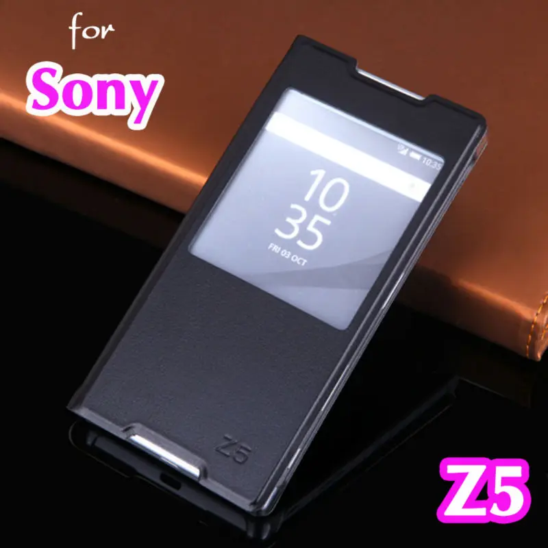 Кожаный чехол с откидной крышкой для Sony Xperia Z5 Z 5 SonyZ5 E6603 E6653 Dual E6683 E6633 2 дюйма чехлы