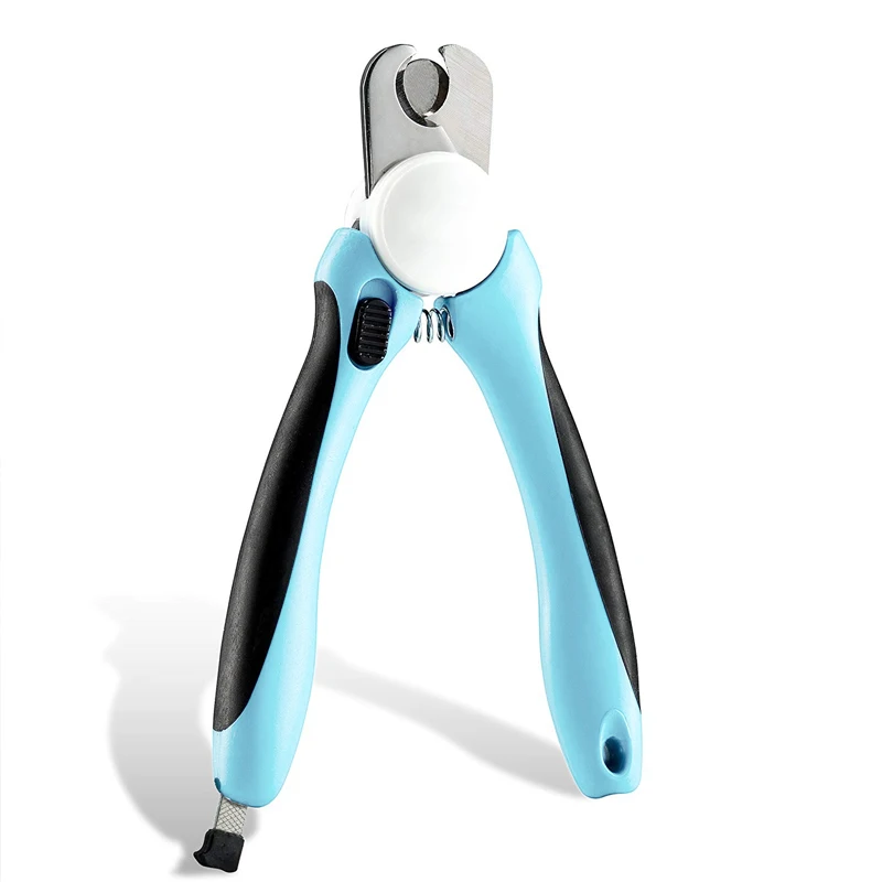 Dog Nail Clippers and Trimmer - With Safety Guard to Avoid Over-cutting Nails & Free Nail File - Razor Sharp Blades
Dog Nail Clippers and Trimmer - With Safety Guard to Avoid Over-cutting Nails & Free Nail File - Razor Sharp Blades