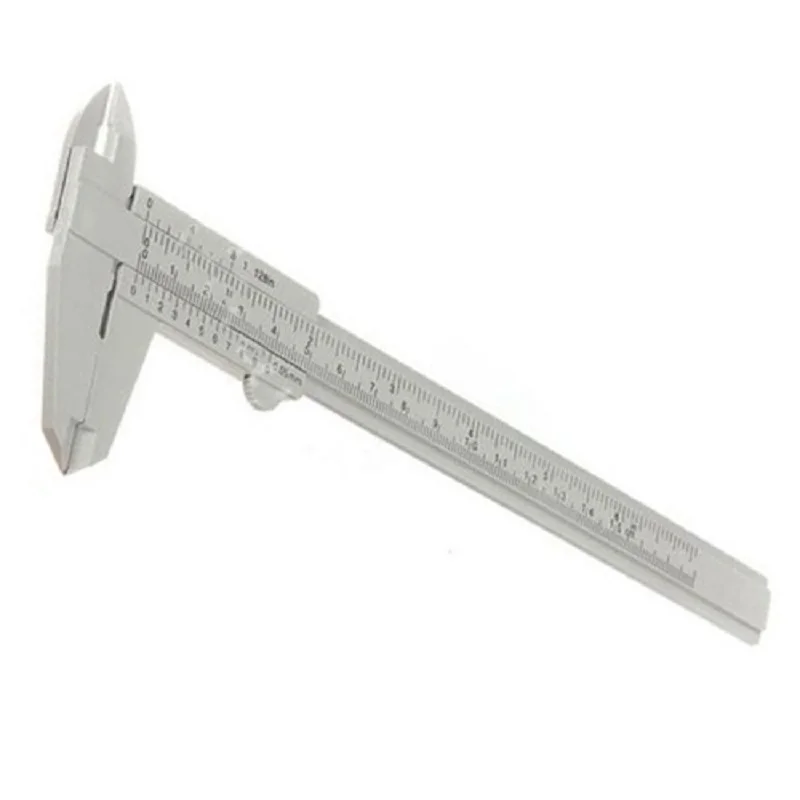 1 Piece 150mm Mini Gauge Measurement Plastic Sliding Vernier Caliper Tool Ruler 6" Gray Micrometer Measuring Tools
1 Piece 150mm Mini Gauge Measurement Plastic Sliding Vernier Caliper Tool Ruler 6" Gray Micrometer Measuring Tools