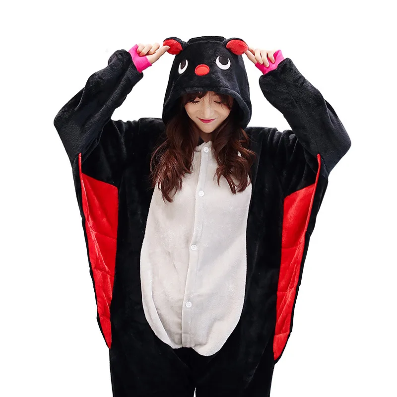 Kigurumi Bat Pajama Adult Animal Onesies for Women Men Couple Winter Pajamas Kegurumi Sleepwear Flannel Pijamas pyjama
Kigurumi Bat Pajama Adult Animal Onesies for Women Men Couple Winter Pajamas Kegurumi Sleepwear Flannel Pijamas pyjama