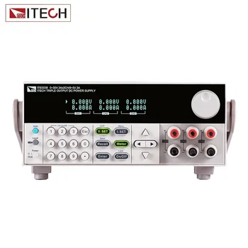 

ITECH IT6333B Digital Display 3-channel Programmable DC Power Supply 5V 3A 15W 1CH 60V 3A 180W 2CH RS232 /USB/GPIB