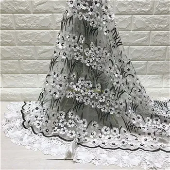 2018 High Quality stones French Mesh Lace beads African 3D Lace Fabric Sewing Accessories Nigerian Lace For Dedding Dress white
2018 High Quality stones French Mesh Lace beads African 3D Lace Fabric Sewing Accessories Nigerian Lace For Dedding Dress white