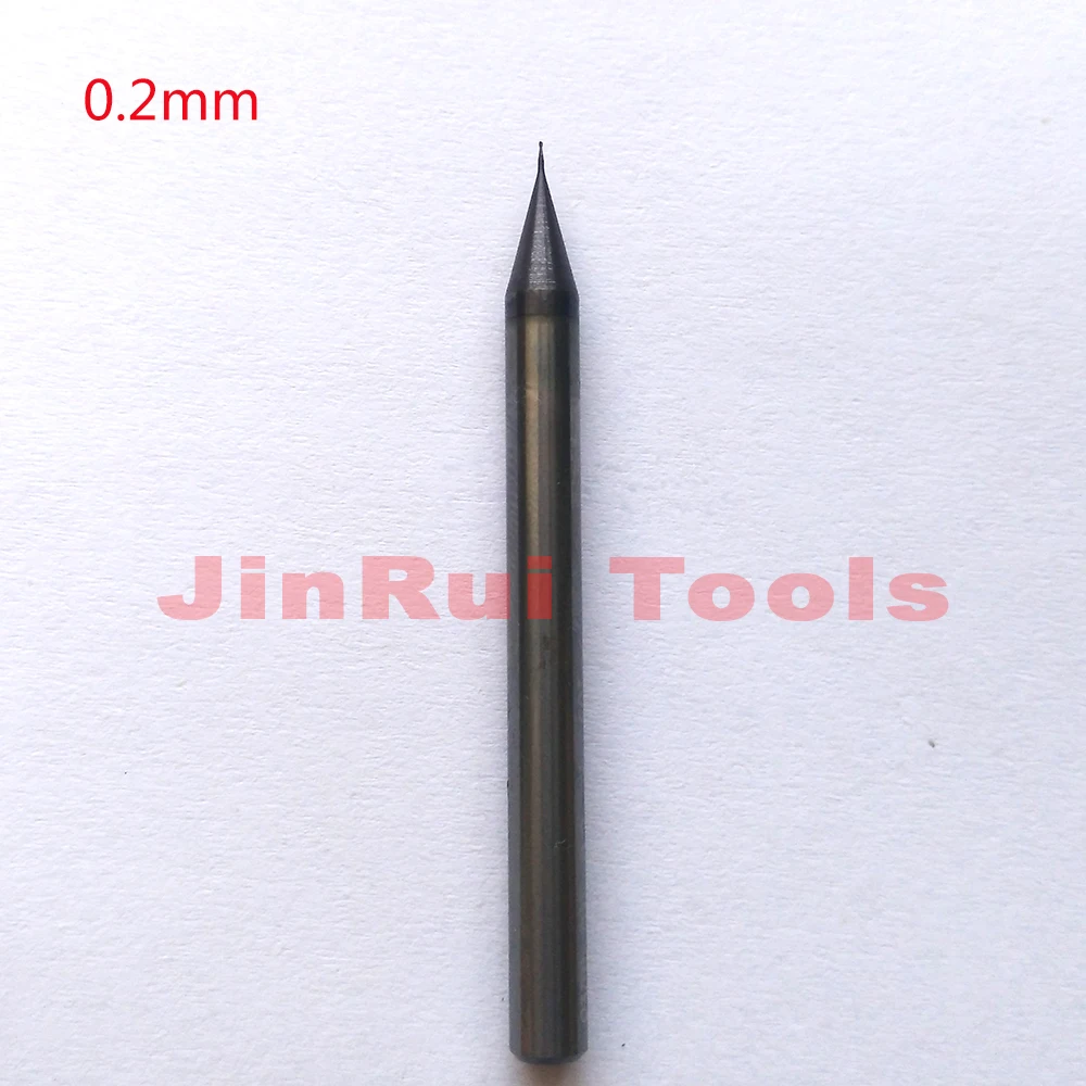 1pc D0.2xD4x50L 0.2mm HRC55 2Flutes micro Flat end mills Solide Carbide End Mills CNC router bit Milling cutter Tools knife
1pc D0.2xD4x50L 0.2mm HRC55 2Flutes micro Flat end mills Solide Carbide End Mills CNC router bit Milling cutter Tools knife